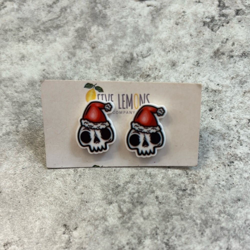 NWT Festive Earrings Set of 3 - Picture 3 of 5